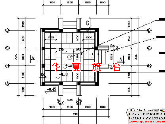 <a href='http://m.ahchangjiang.com' target='_blank'>旗臺(tái)</a>CAD圖